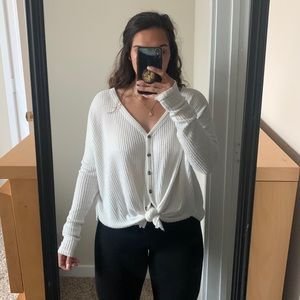 Out From Under low high sweater